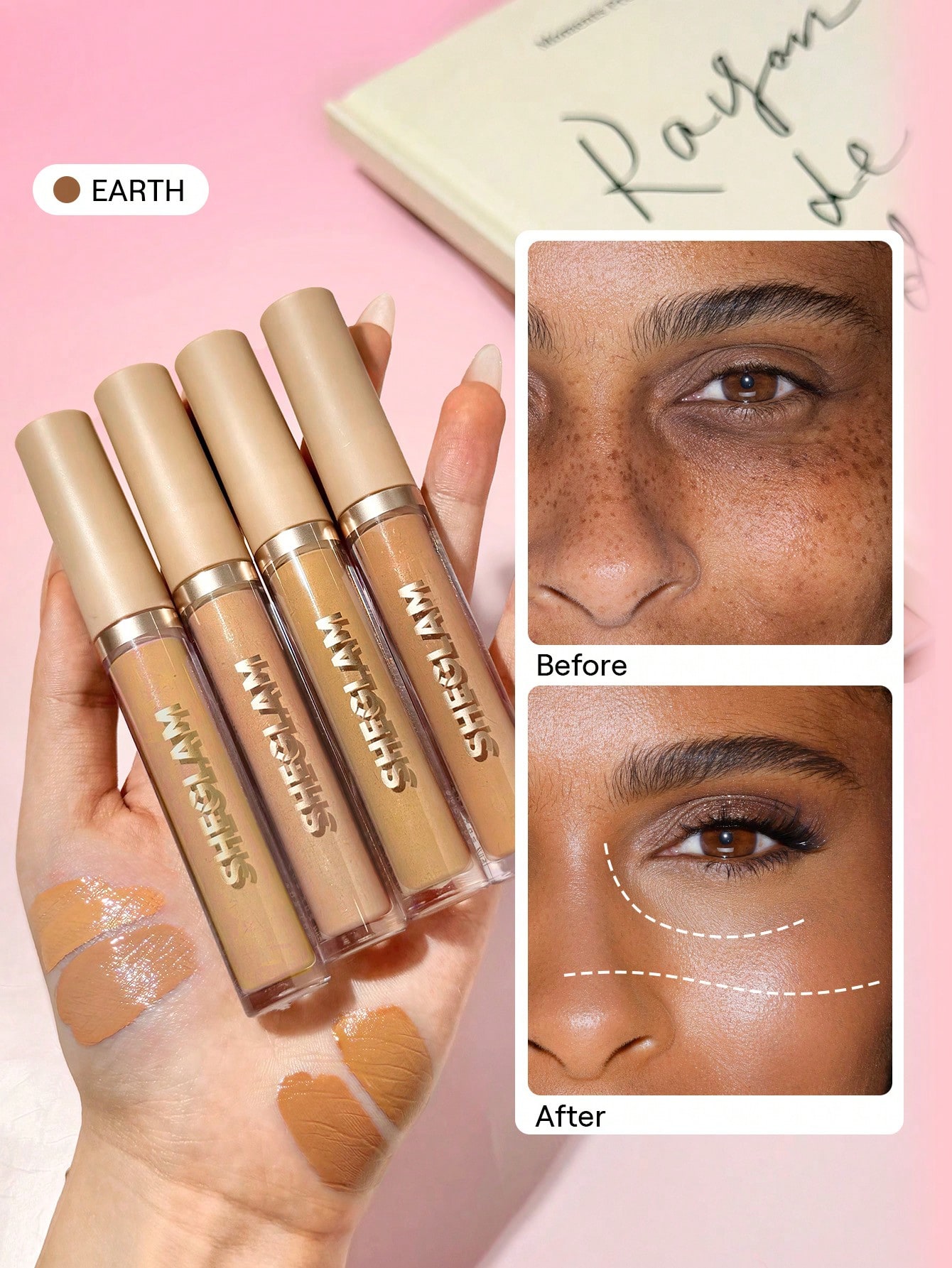SHEGLAM Like Magic Anti-Cernes Hydratant-Hazelnut Marque De Beauté CosméTique Maquillage — vue 16