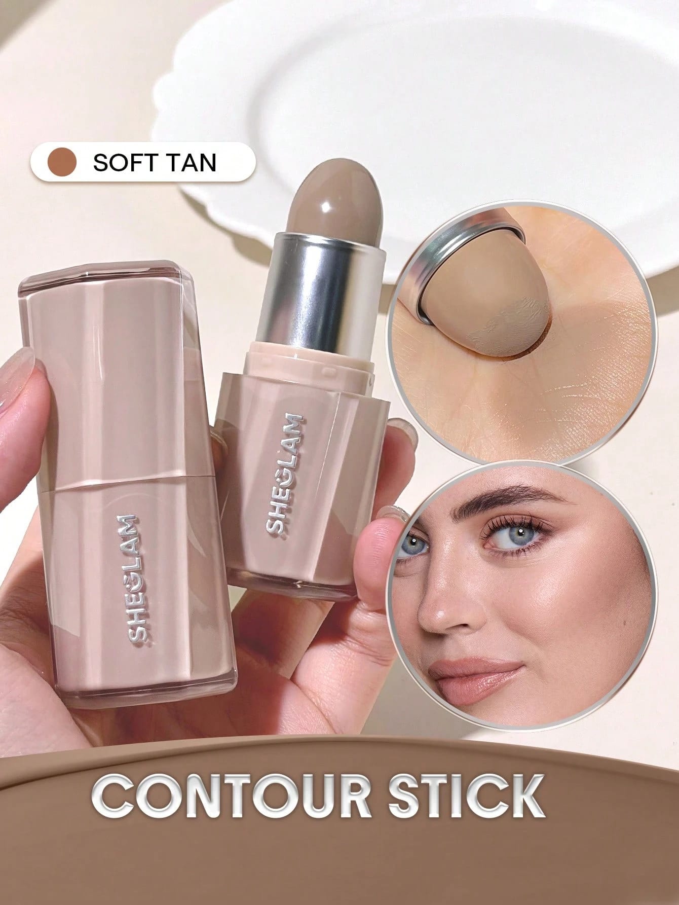 SHEGLAM Buttery Buff BâTon De Contour Et Bronzage-Earthy Sepia Marque De Beauté