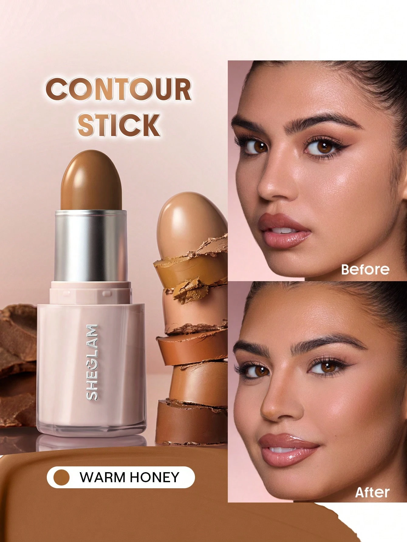 SHEGLAM Buttery Buff BâTon De Contour Et Bronzage-Earthy Sepia Marque De Beauté — vue 5