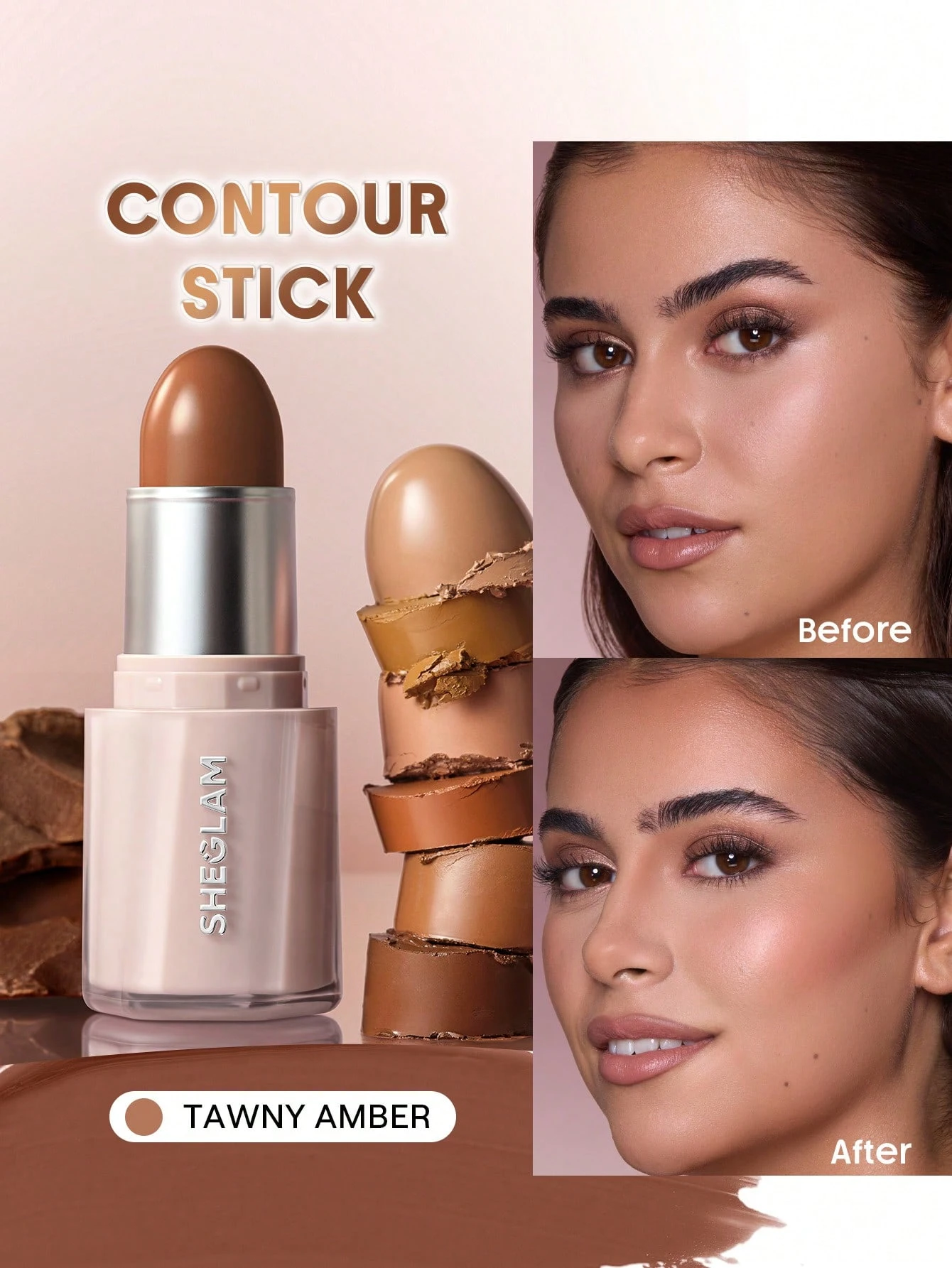 SHEGLAM Buttery Buff BâTon De Contour Et Bronzage-Earthy Sepia Marque De Beauté — vue 4
