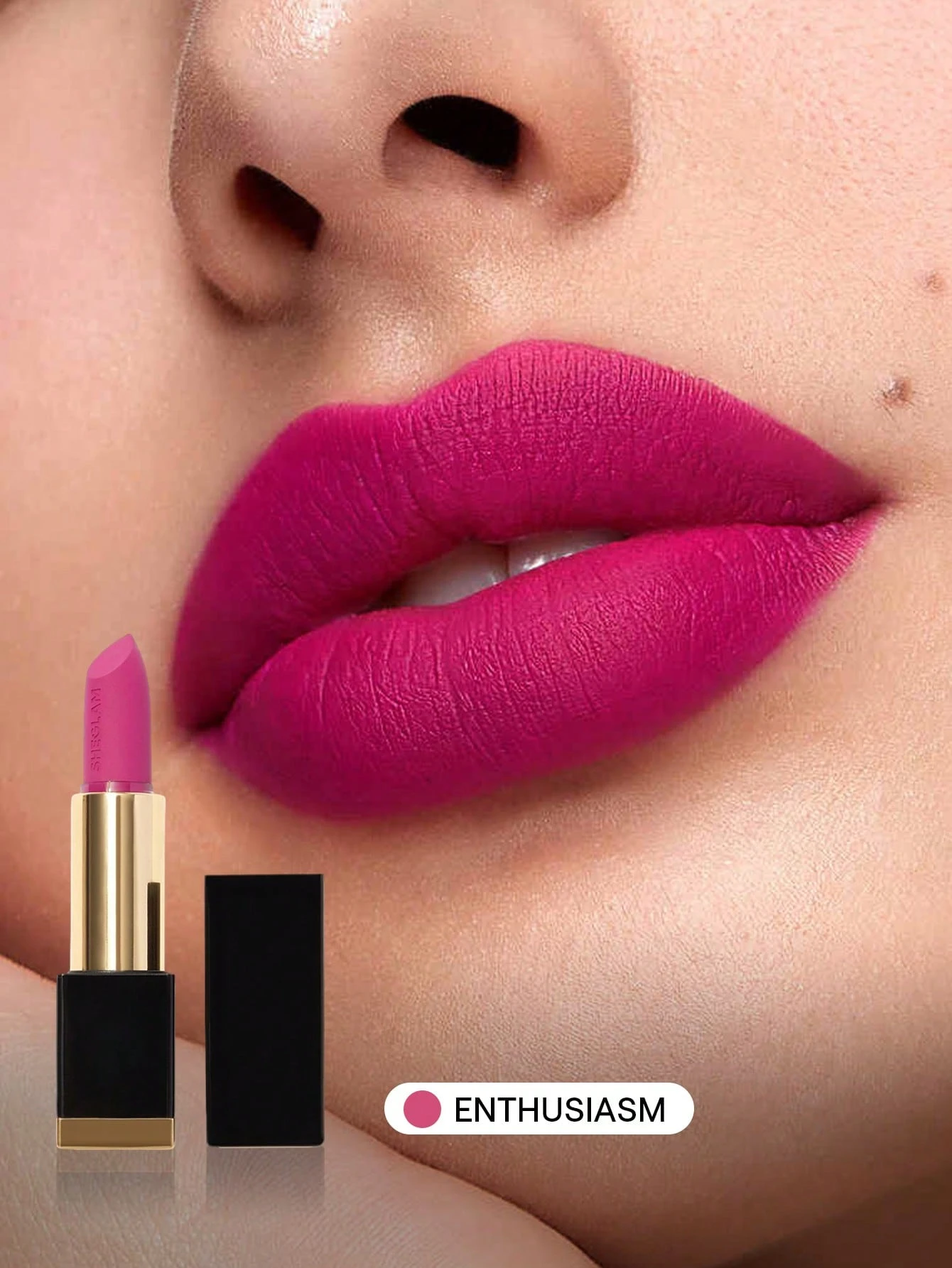 SHEGLAM Matte Allure Rouge à LèVres -287 Neutral Territory Rouge Marque De Beauté — vue 7