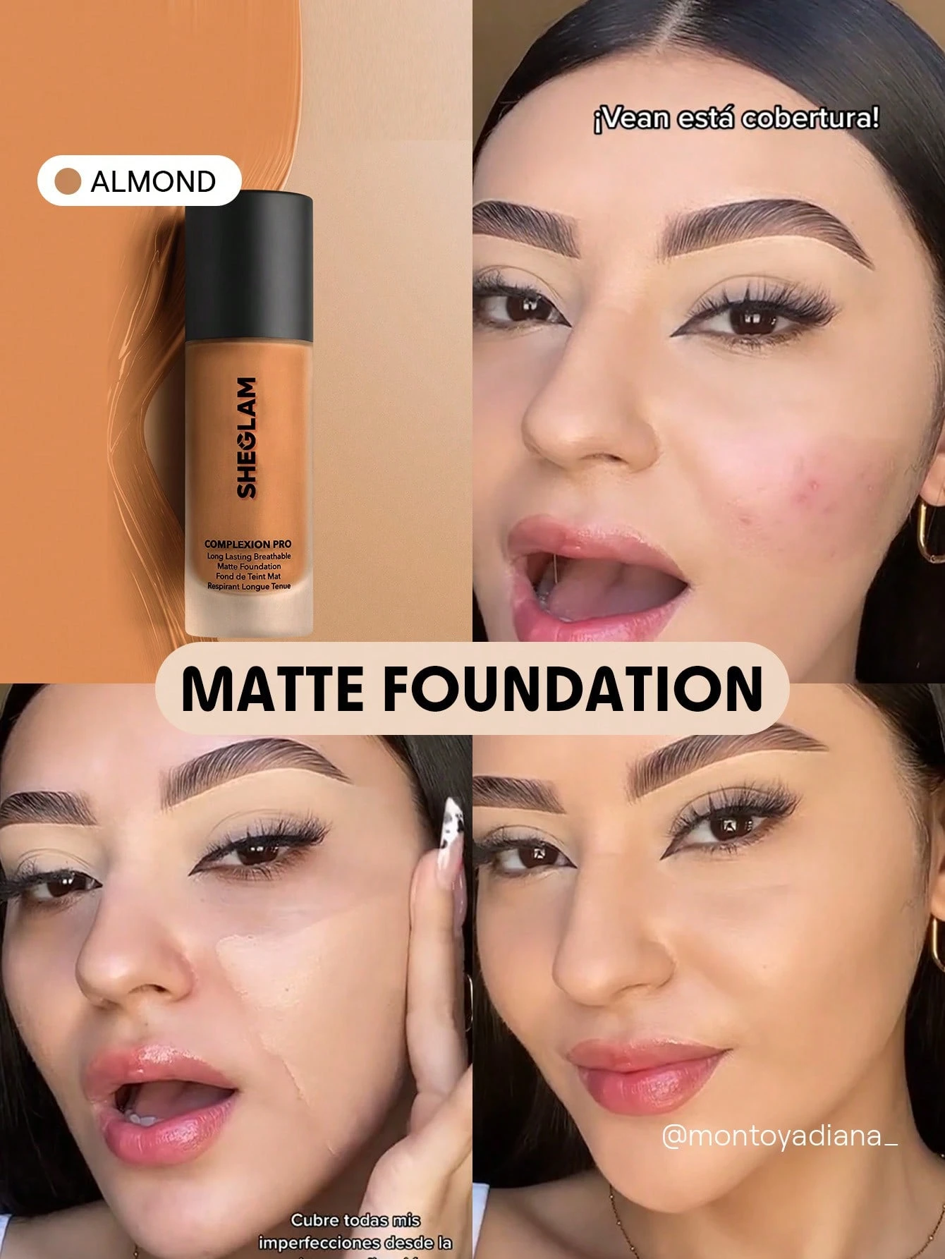 SHEGLAM Complexion Pro Fond De Teint Mat Longue Tenue Respirant-Mahogany Marque De Beauté — vue 17