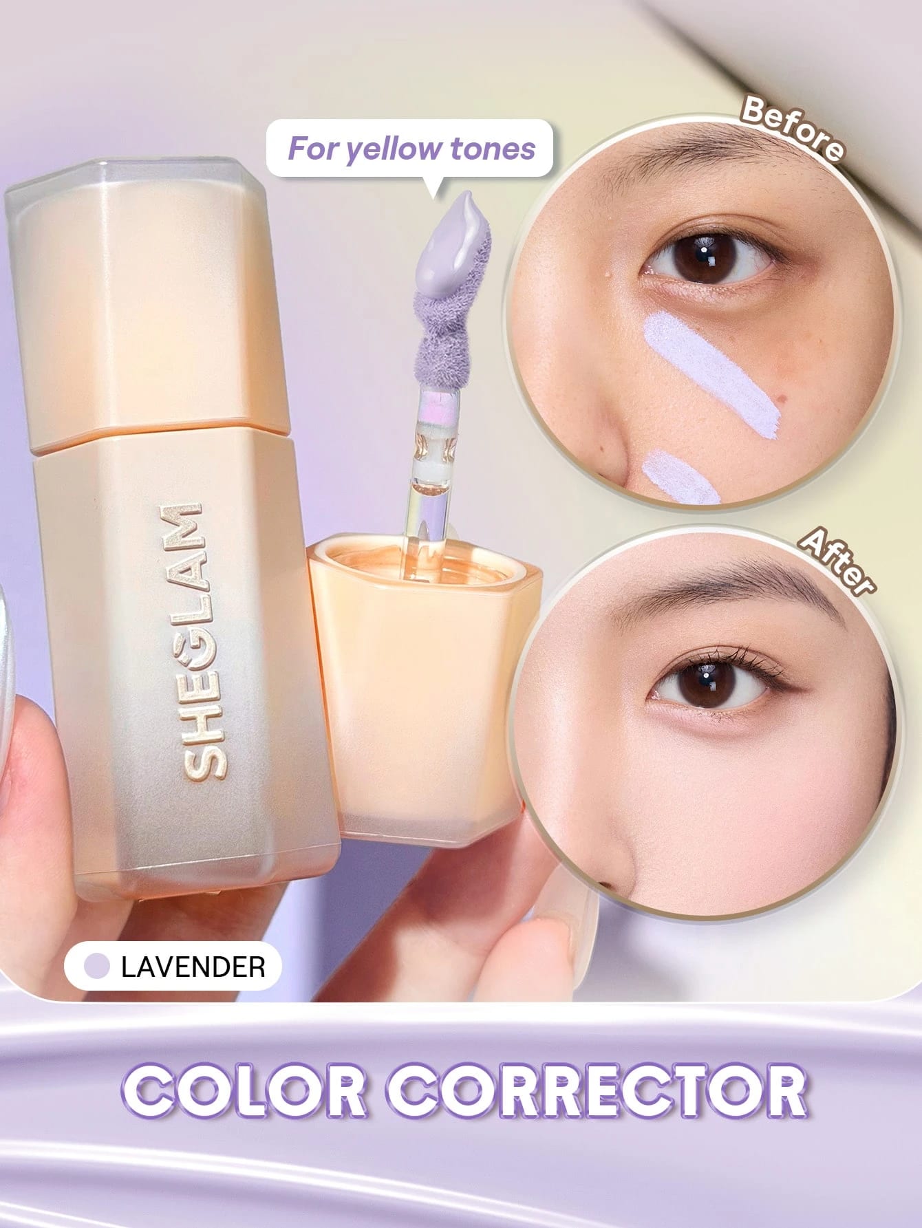 SHEGLAM Hideaway Correcteur Haute Couvrance-Sepia Correcteur De Teint Illuminateur Et