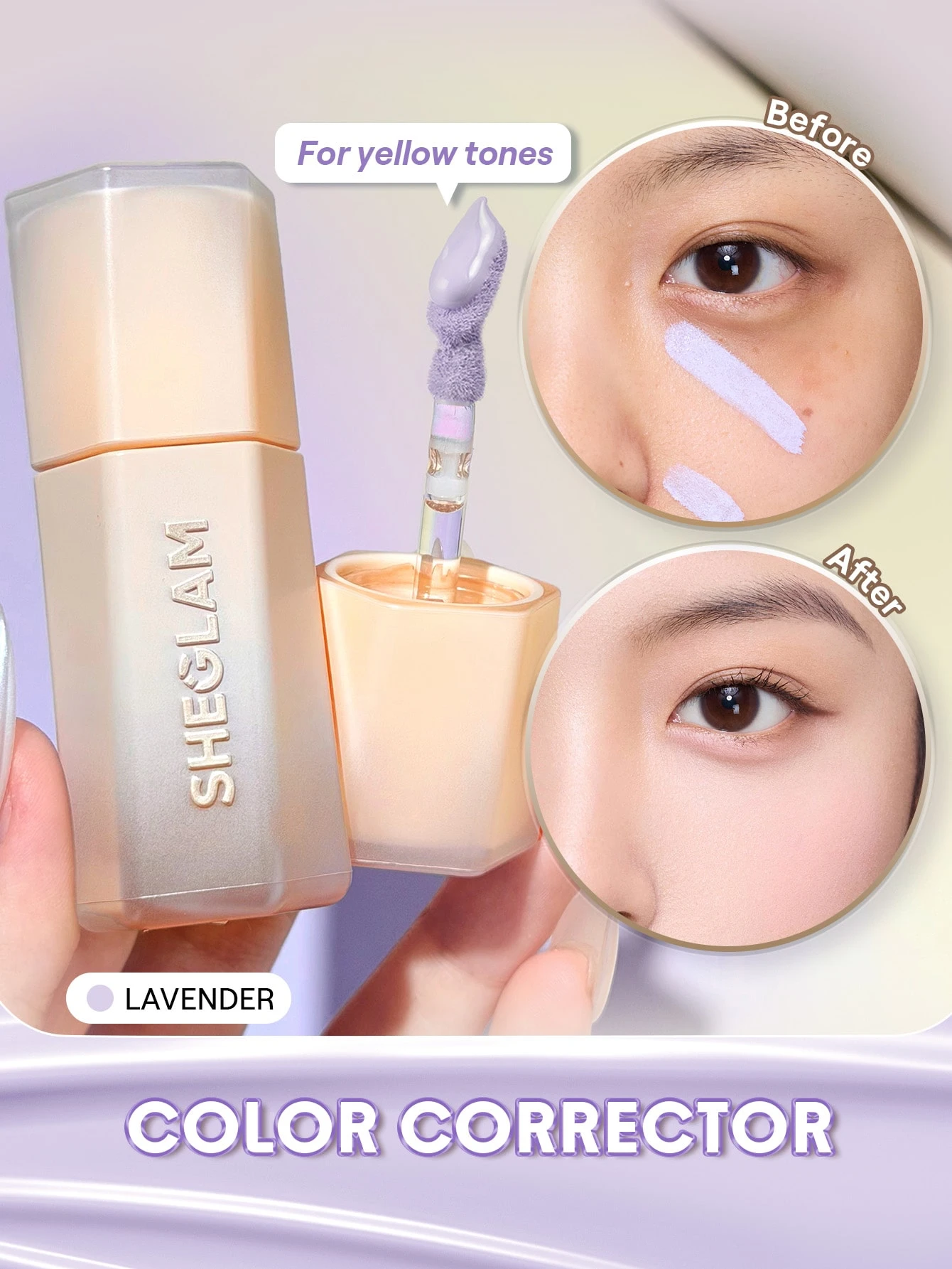 SHEGLAM Hideaway Correcteur Haute Couvrance-Sepia Correcteur De Teint Illuminateur Et