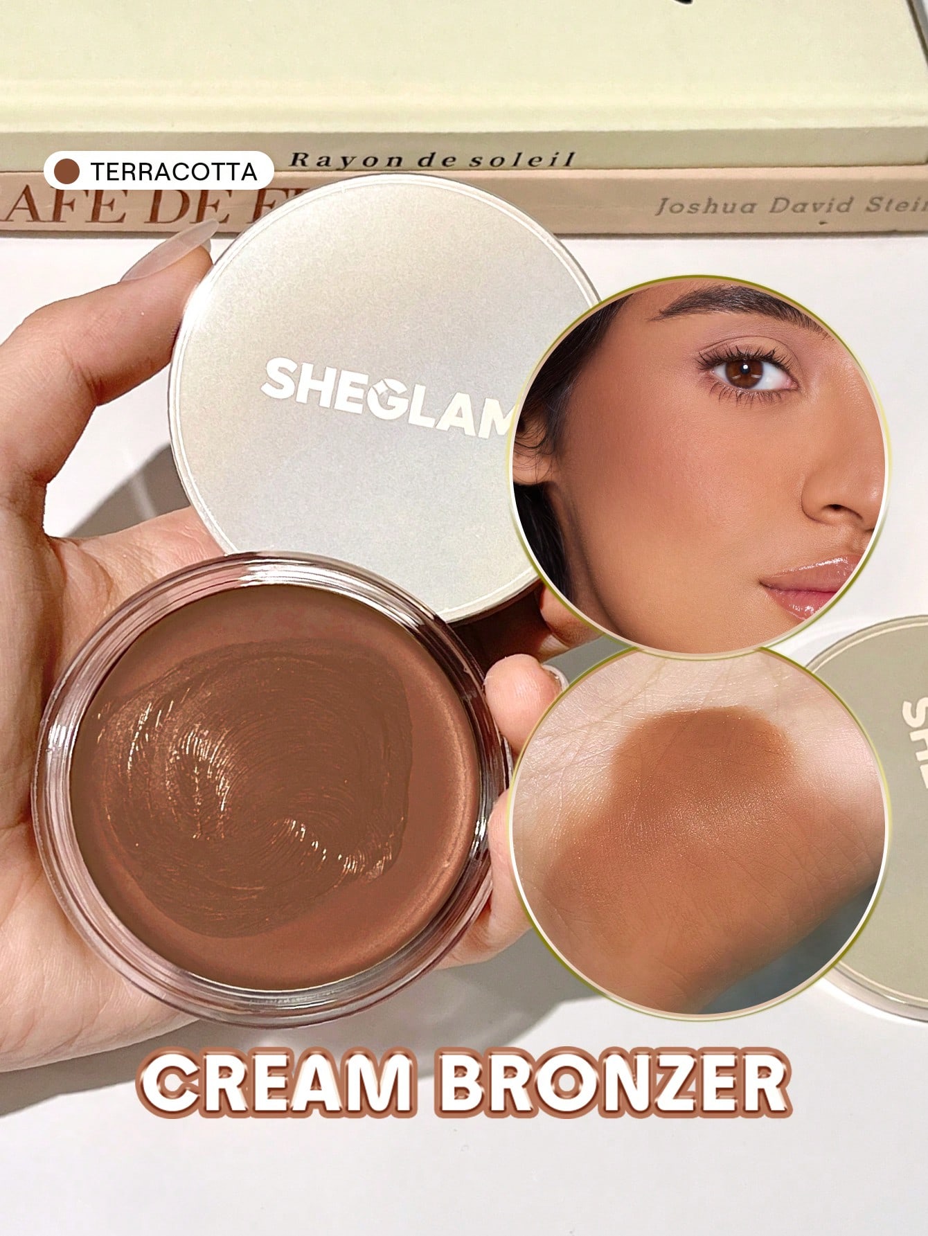 SHEGLAM Silk Haze Bronzer CrèMe-Earthy Sepia Marque De Beauté CosméTique Maquillage Pour — vue 5