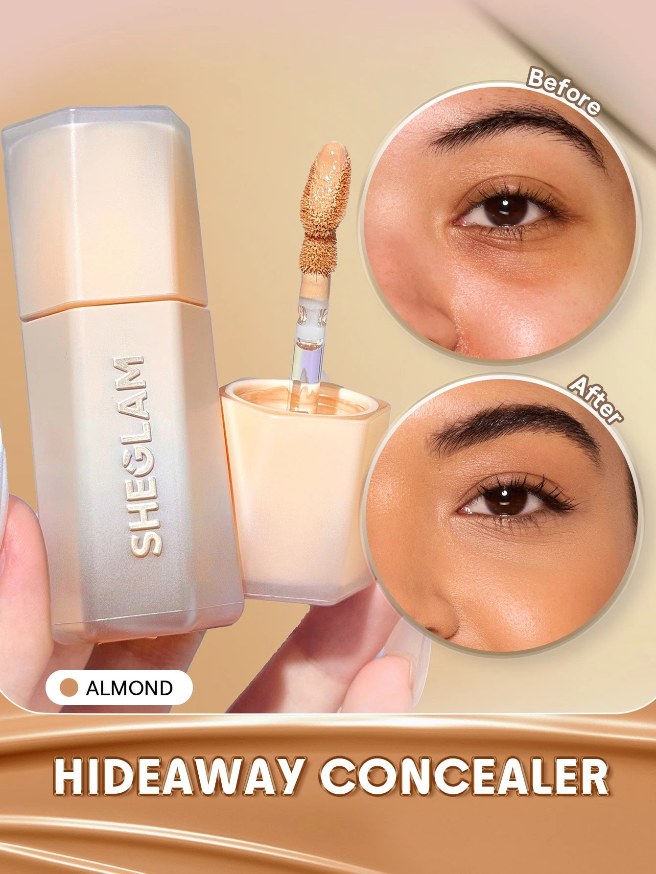 SHEGLAM Hideaway Correcteur Haute Couvrance-Sepia Correcteur De Teint Illuminateur Et — vue 11