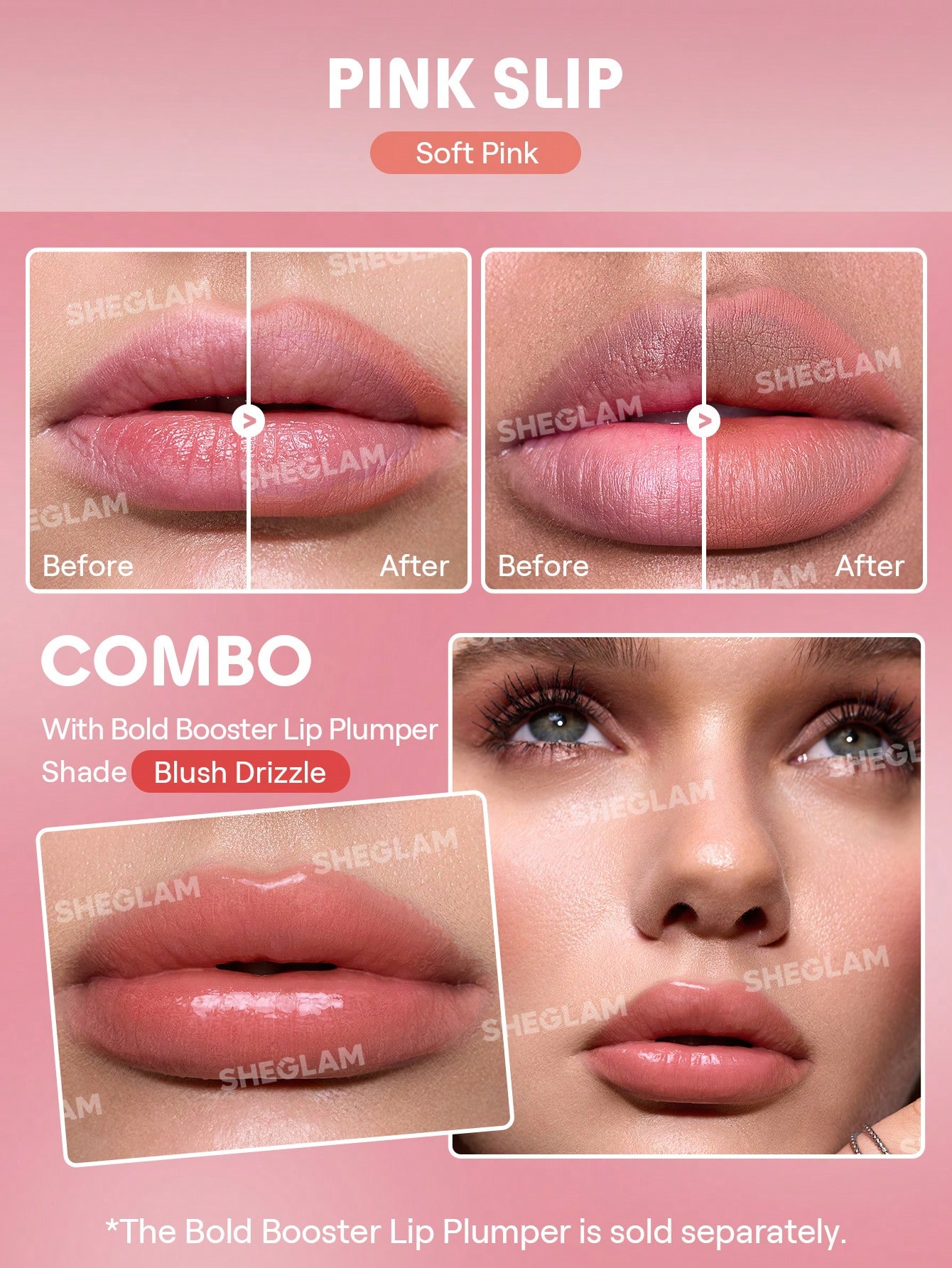 SHEGLAM Bold Booster Crayon à LèVres Repulpant Rouge Marque De Beauté CosméTique — vue 8