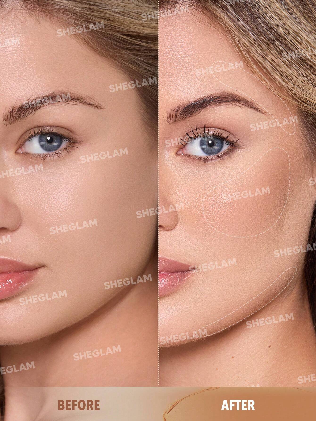 SHEGLAM Silk Haze Bronzer CrèMe-Earthy Sepia Marque De Beauté CosméTique Maquillage Pour — vue 9