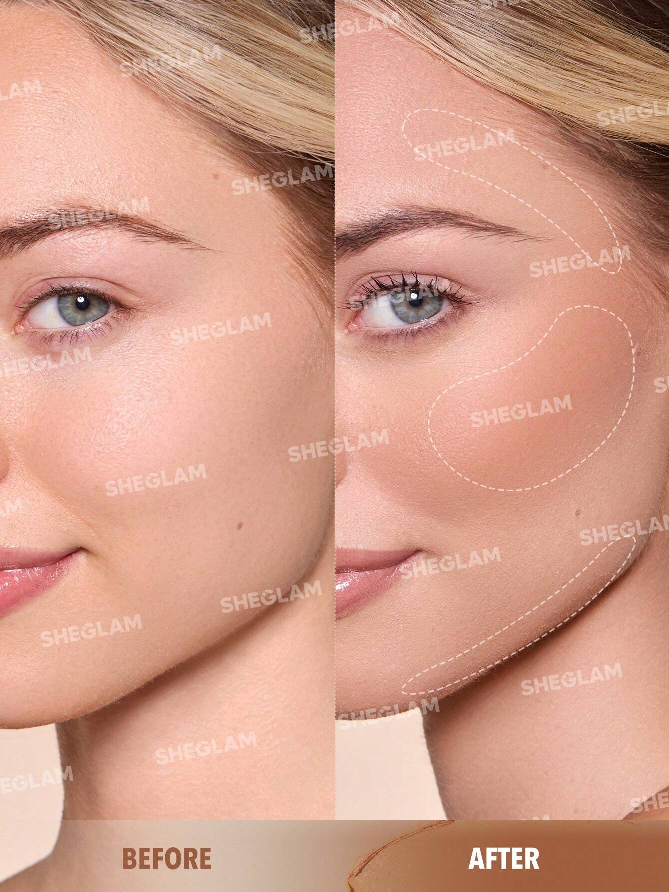 SHEGLAM Silk Haze Bronzer CrèMe-Earthy Sepia Marque De Beauté CosméTique Maquillage Pour — vue 11
