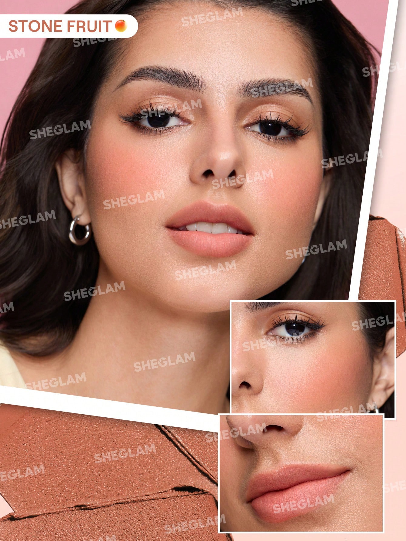 SHEGLAM Very Cherry Stack CrèMe Joues & LèVres Rouge Marque De Beauté CosméTique — vue 6