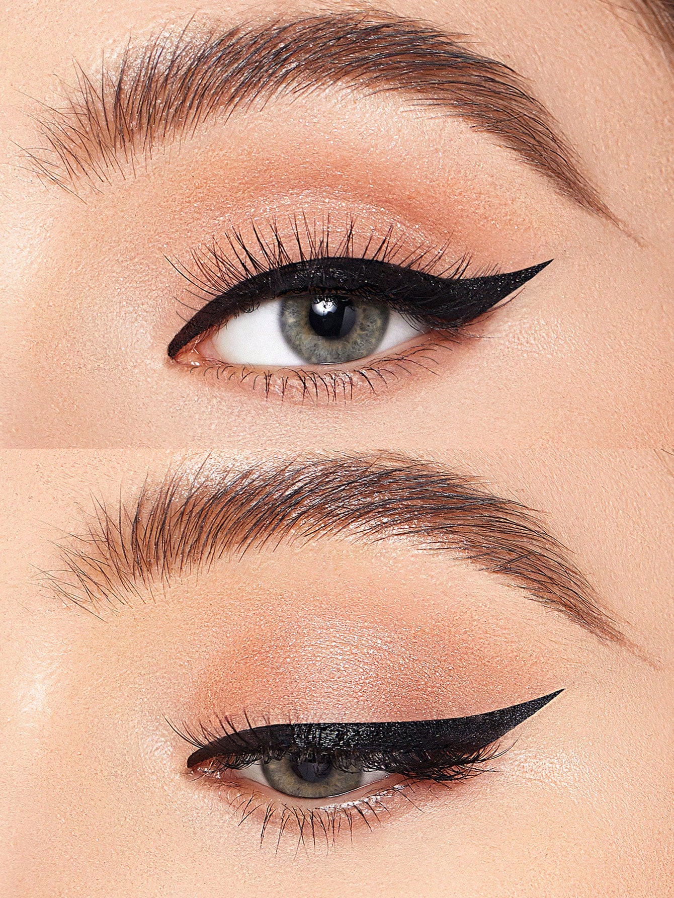 SHEGLAM Traceur pour les yeux liquide Eternal Beauty - Crayon yeux noir mat imperméable, — vue 2