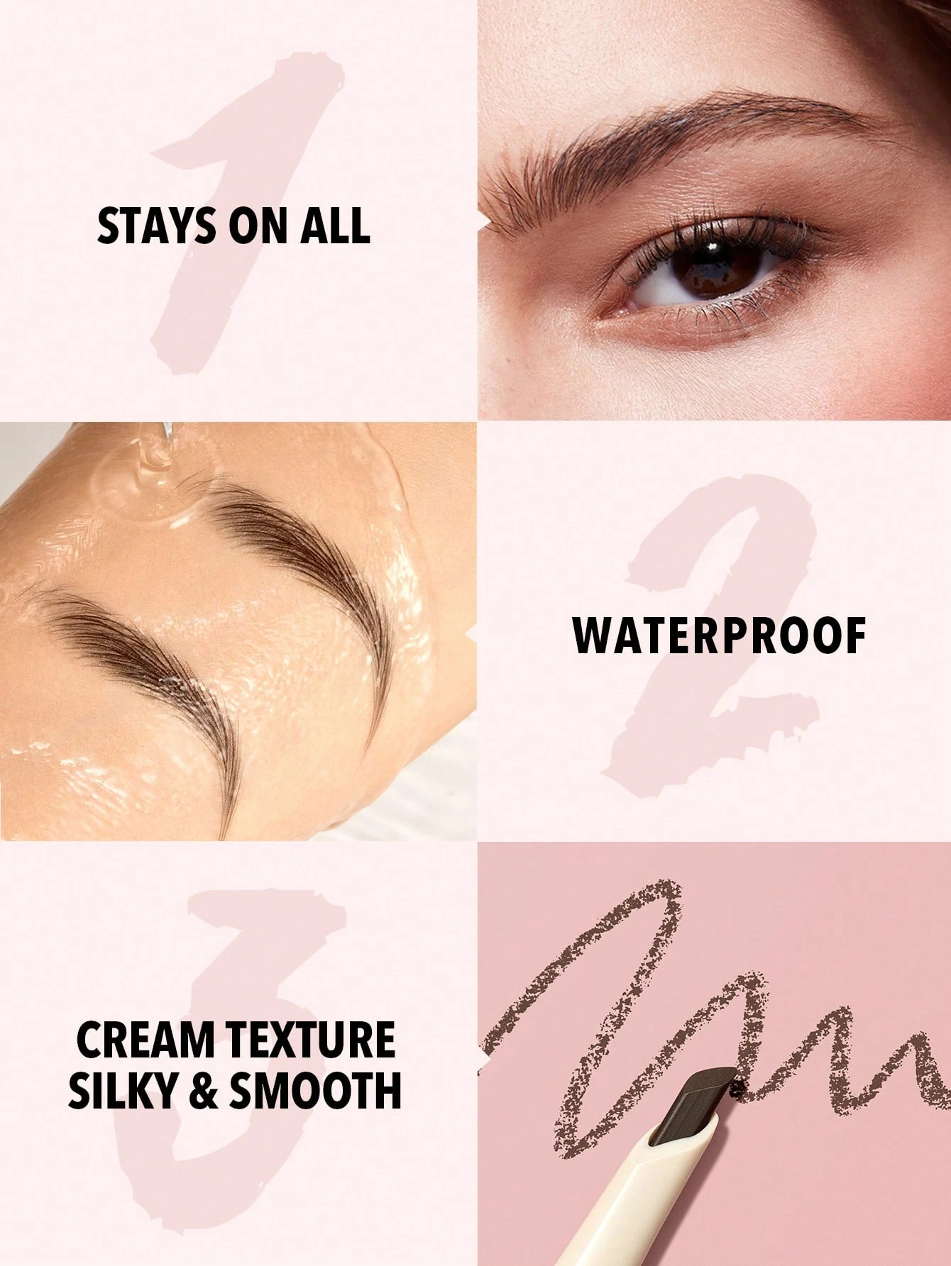 SHEGLAM Better Brows Crayon à Sourcils Longue Tenue-Taupe Marque De Beauté CosméTique — vue 9