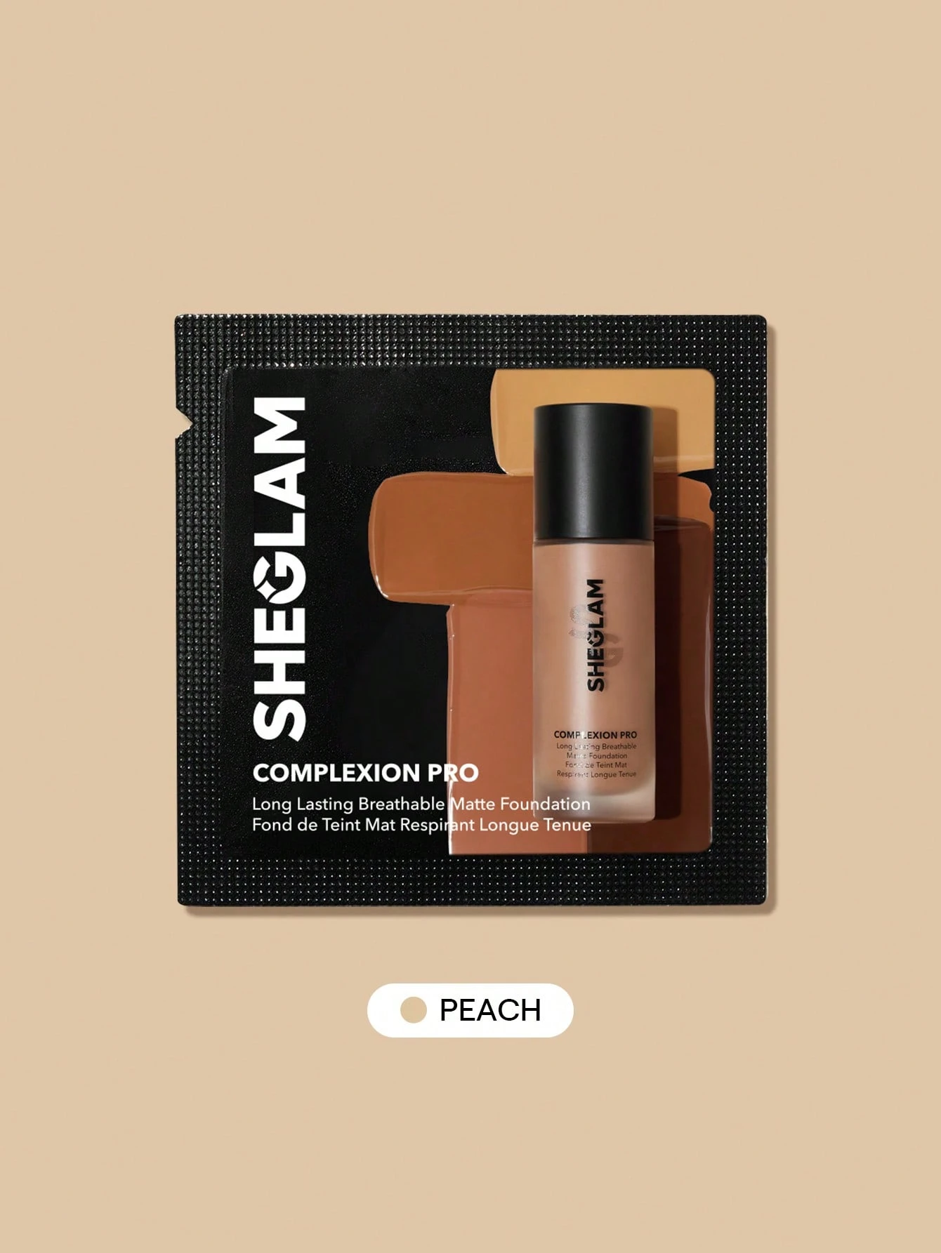 SHEGLAM Complexion Pro ÉChantillon Fond De Teint Mat Longue Tenue Respirant-Chestnut — vue 12
